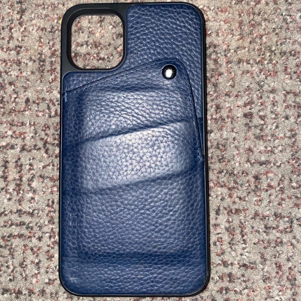 Bandolier Alex (No D-rings)Navy/Pewter iPhone 11 Pro Max